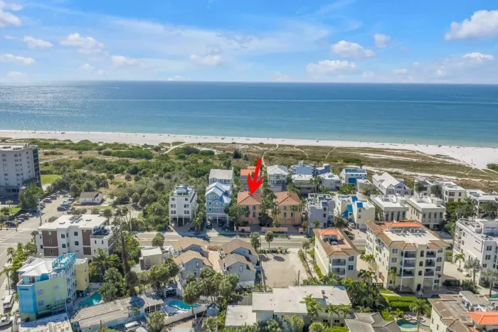 Exterior View: Steps away from Siesta Key's sandy beaches and vibrant local charm!