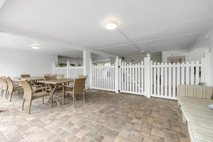 Outdoor Lounge: Relax in style with a spacious patio and inviting seating for fun gatherings!