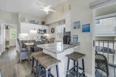 Kitchen & Dining Area: Bright and airy space with stylish finishes for delightful meals together!