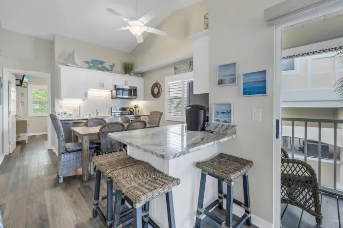 Kitchen & Dining Area: Bright and airy space with stylish finishes for delightful meals together!