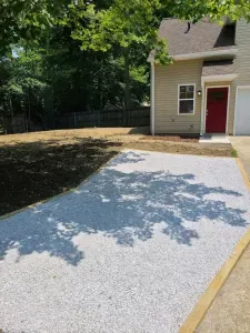Parking directly in front of Barefoot Cottage for one vehicle.
