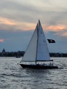 Sailboat on Severn River