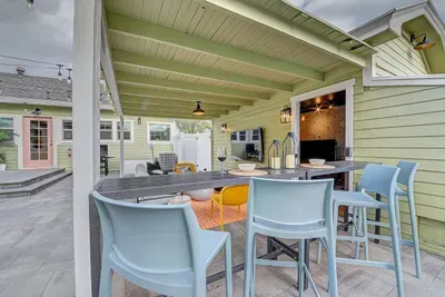 If you prefer bar seating, that's an option.