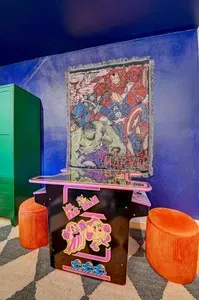 ️ The ultimate hero’s lair for gamers, teens, and Marvel fans alike.