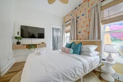 Binge your favorite shows from bed, because San Diego adventures require recovery time.