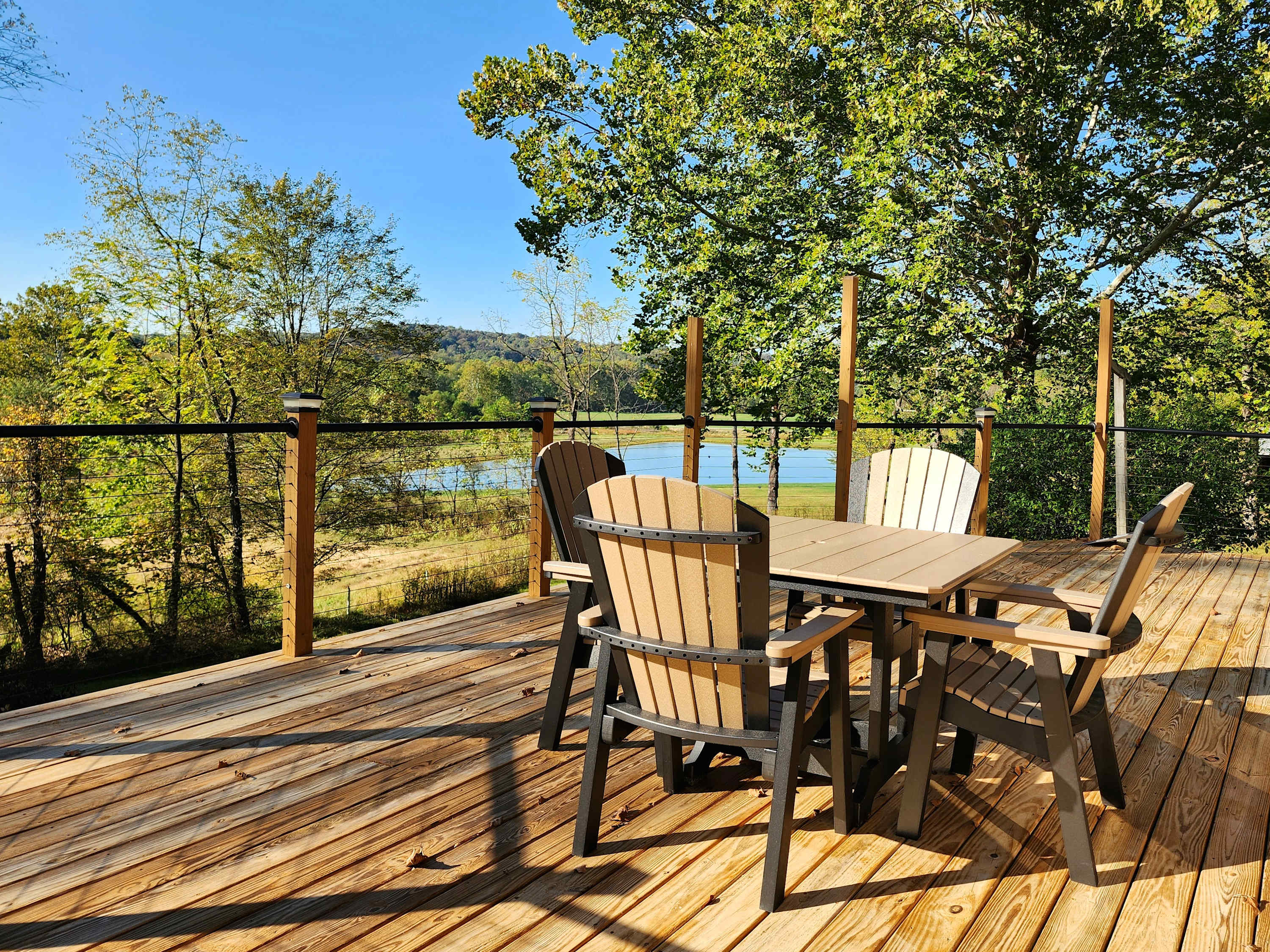 Spacious Lodge with Stocked Pond, Hot Tub, Games