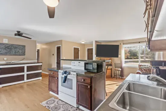 Wide open concept