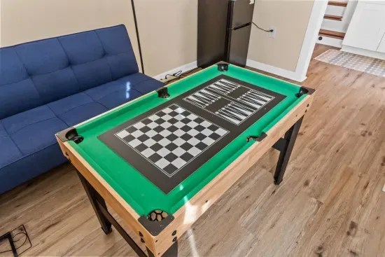 Checkers and backgammon