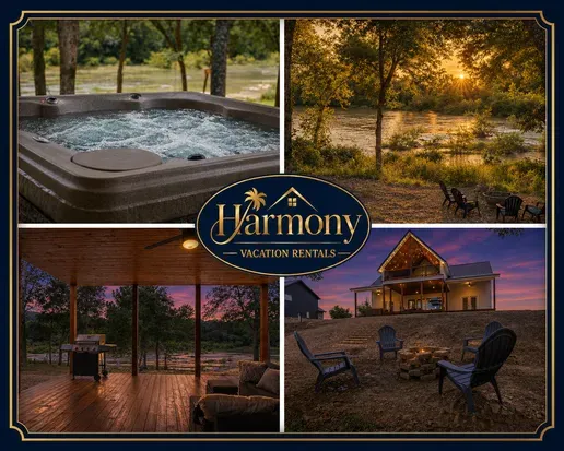 Riverside cabin retreat with hot tub, fire pit, and sunset views