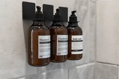 Shower essentials provided