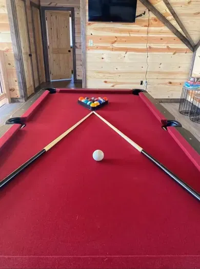 full size pool table
