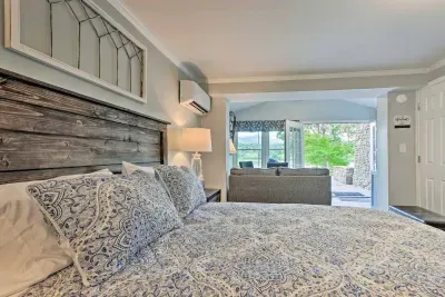 Wake up with a beautiful view of Lake Junaluska from your bed!