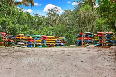 With plenty of kayaks and canoes to choose from, Walker's Landing is a perfect place to start an adventure!