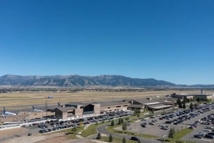 Bozeman Yellowstone International Airport (BZN) is the gateway to southwest Montana. It’s easy to navigate and offers stunning views of the Bridger Mountains right from the terminal. 12 miles from The Cabins at Wheat Ridge Farm
