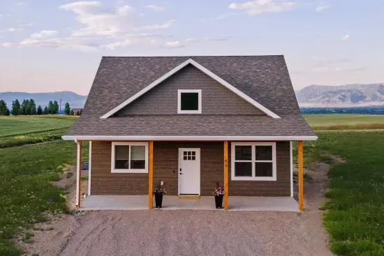 Set on a quiet hilltop, the Wandering Bison Cabin offer space to breathe, views to inspire, and the perfect balance of comfort and nature.