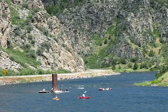 Floating the Lower Madison River is a summer favorite. Enjoy a slow, scenic drift through Bear Trap Canyon with stunning views & plenty of sunshine. Great for tubing, kayaking, and relaxing with family. 16 miles from The Cabins at Wheat Ridge Farm.