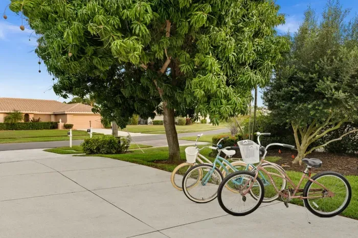 Bicycles and Mango Tree: Explore Marco Island's beauty on our charming bikes—adventure awaits!