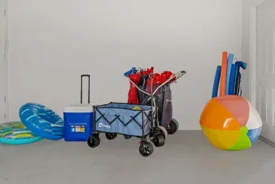 Beach gear and family-ready extras included for fun-filled outdoor days