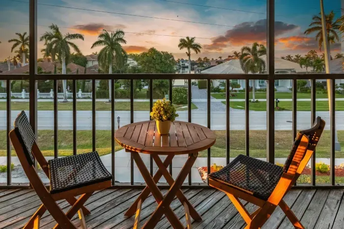 Sip coffee and soak in stunning sunsets from your private balcony!