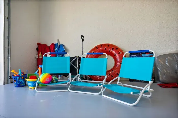 Beach Gear: Perfectly equipped for fun in the sun with chairs, toys, a wagon and more!