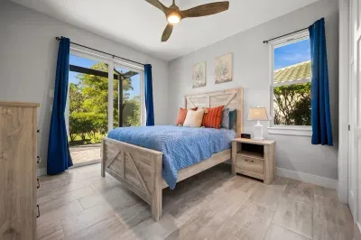 Bedroom Oasis: Relax in a vibrant retreat with serene views and modern decor in Marco Island!