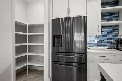 Kitchen: Modern appliances meet stylish decor for delightful culinary adventures!