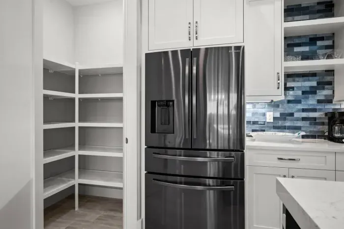 Kitchen: Modern appliances meet stylish decor for delightful culinary adventures!