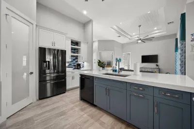 Kitchen: Modern elegance awaits with stunning finishes and space for culinary adventures!