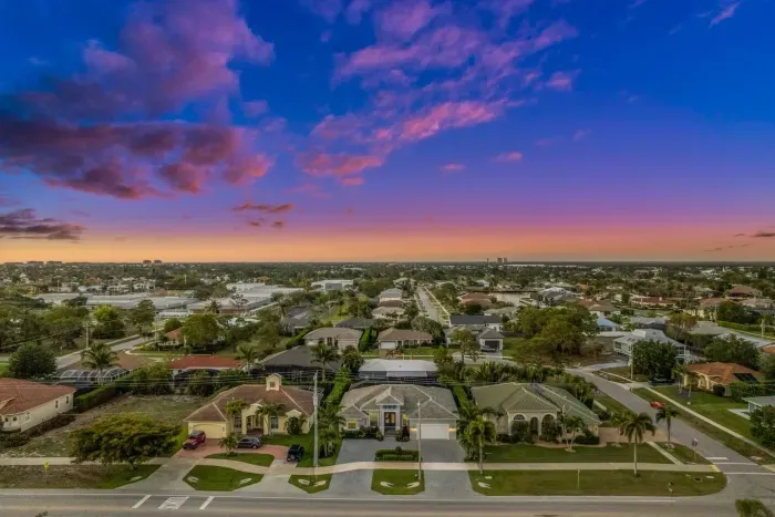Scenic View: Witness breathtaking sunsets over the vibrant Marco Island skyline!