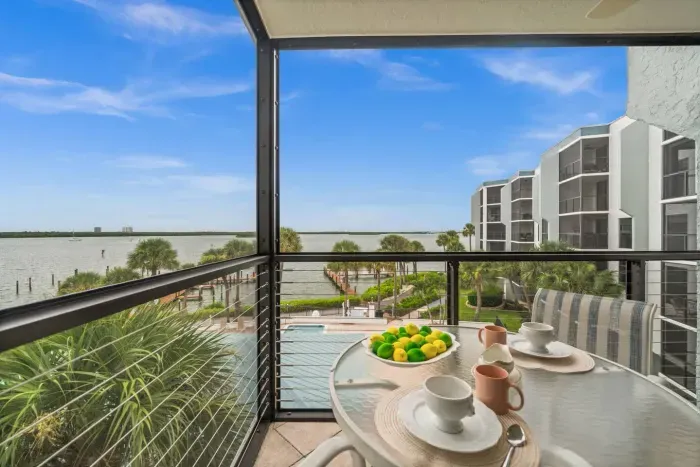 Balcony Retreat: Savor sunrise views with coffee on your private outdoor oasis!