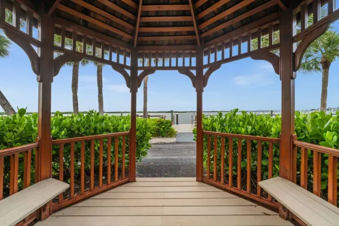 Gazebo Retreat: Unwind in this charming gazebo with stunning water views and tropical breezes!
