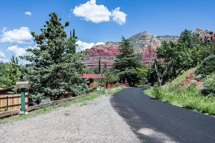 Private parking area