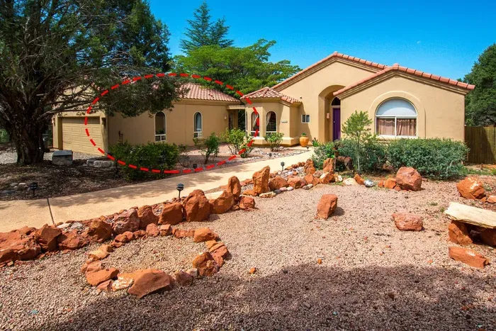 Casita next to main home