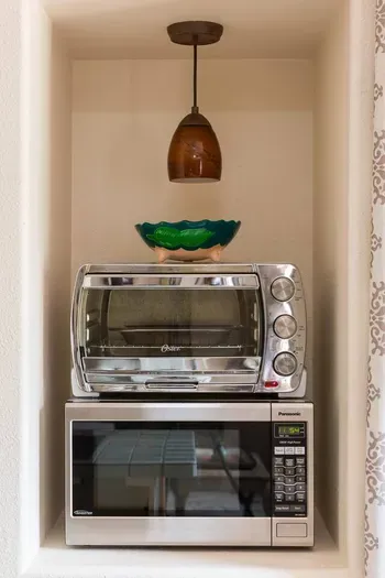 Microwave and toaster oven