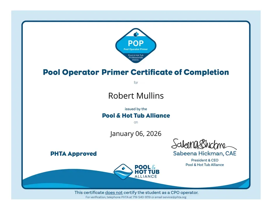 robert-pool-operator-certificate