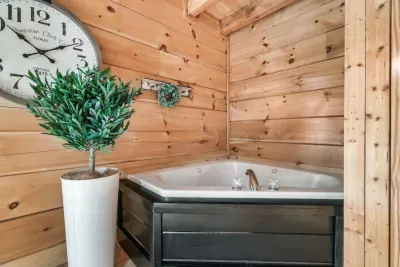 Private Jacuzzi Tub in Master bedroom