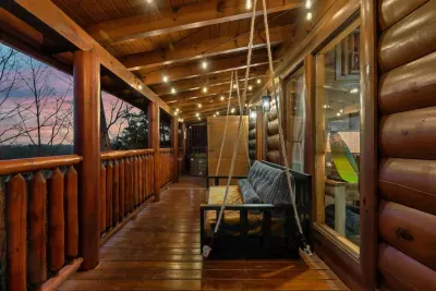 Soak in the views directly from the back deck