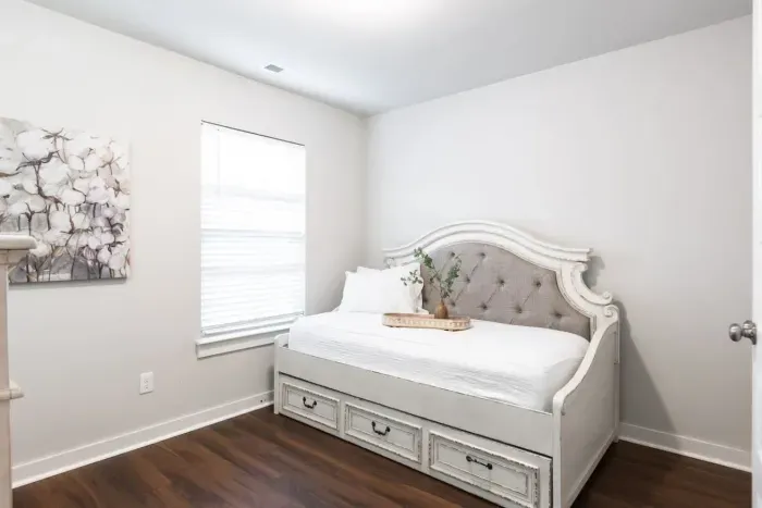 We have since changed this bedroom to have a queen bed. New Pics coming soon.