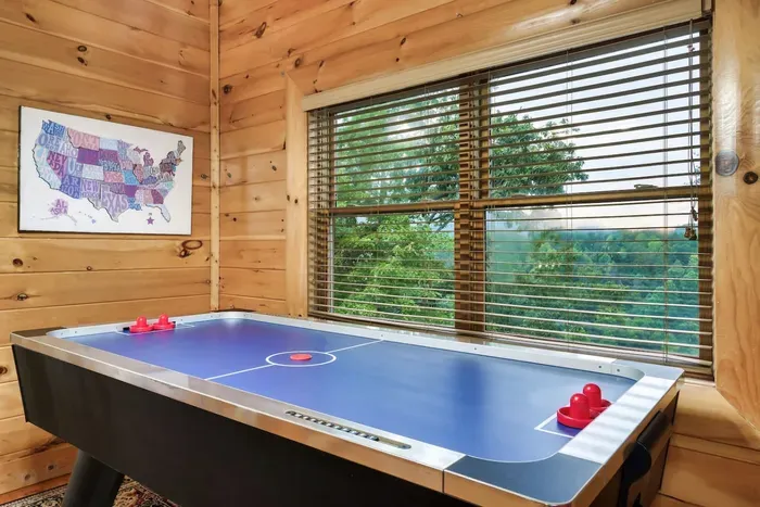Our game room offers a Pool table, Hockey Table, Multicade, and PS4