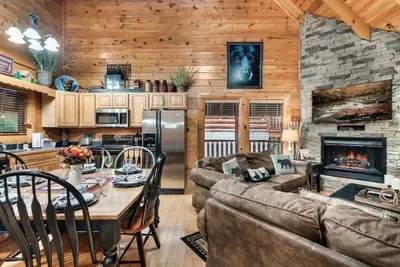 Open concept to enjoy maximum family time.