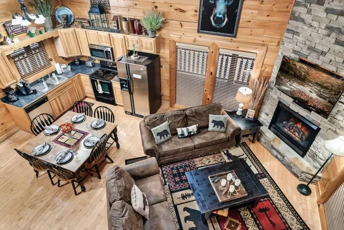 View from the game room/loft.