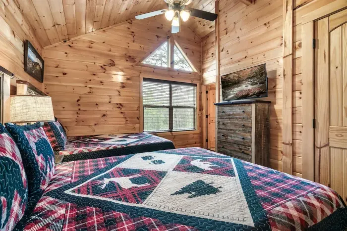 Two Queen Beds and Private En Suite Bathroom