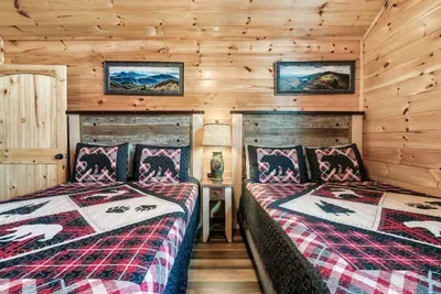 Two Queen Beds and Private En Suite Bathroom