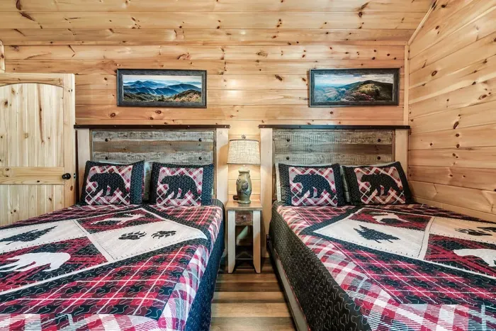 Two Queen Beds and Private En Suite Bathroom