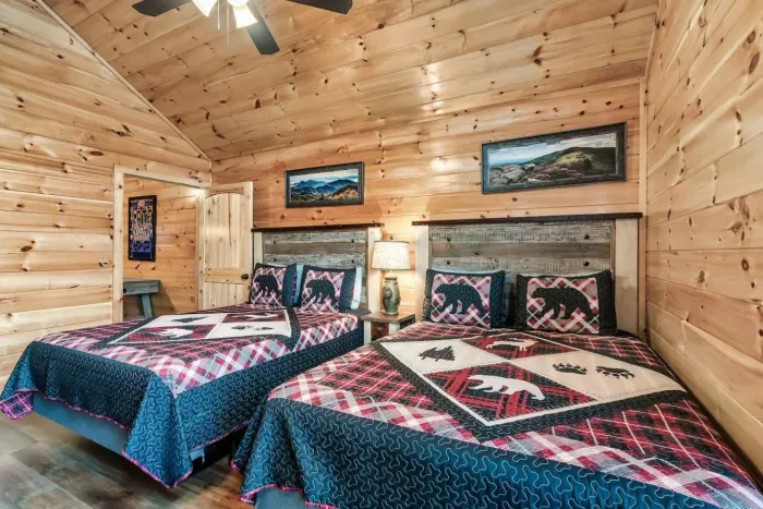 Two Queen Beds and Private En Suite Bathroom