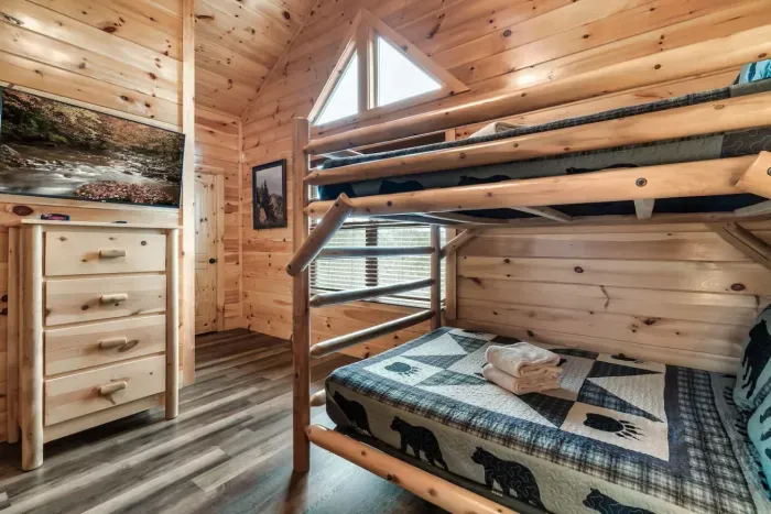 Bedroom has a private en-suite bathroom