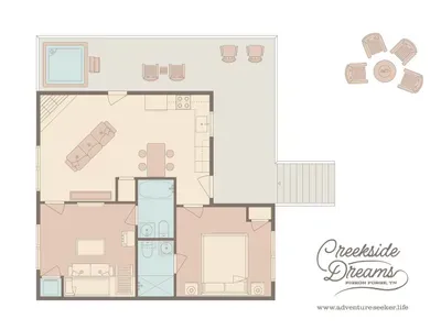 Whispering Creek Cottage - image 66 of 69