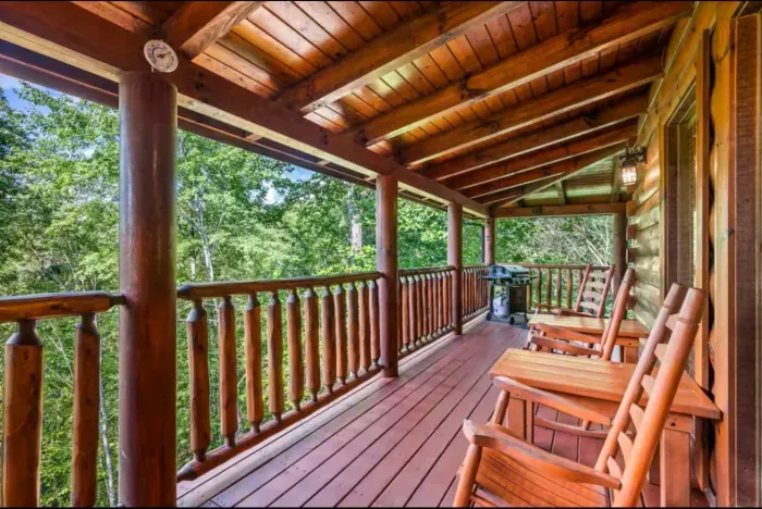 Sit back and take in the fresh mountain air!