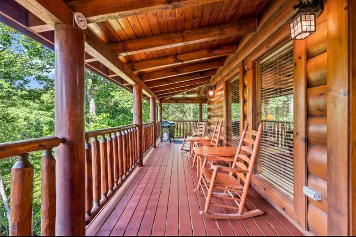 Wrap around porch for your convenience