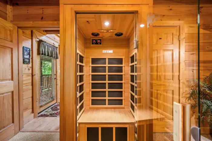 Private Sauna inside bedroom
